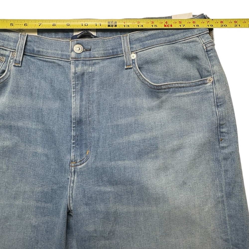 NWT Citizens of Humanity Palma High Rise Straight Leg Jeans Lisbon 34 Raw Hem - Picture 8 of 16